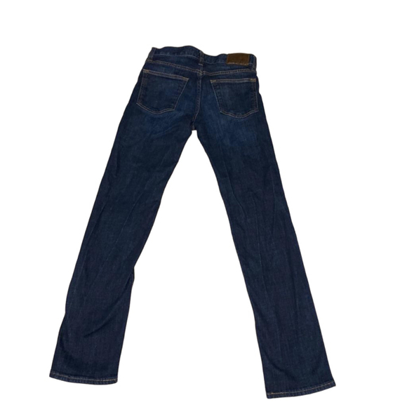 Express Slim Fit Straight Leg Dark Wash Blue Jeans Men's Size 28 x 32 - Picture 6 of 6